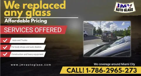 We replaced any glass