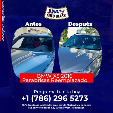 BMW X5 2016 - Parabrisas Reemplazado